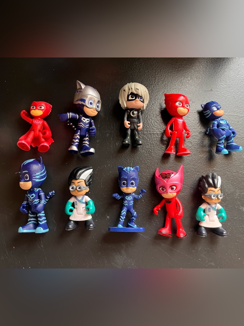 Lot of Ten PJ MASKS Character Figures